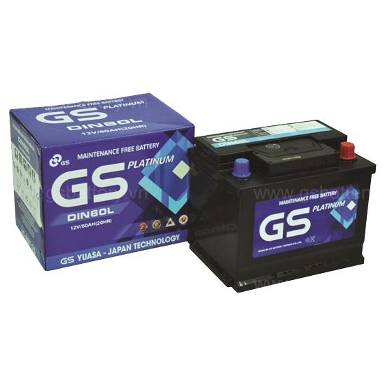 Ắc quy MF GS DIN 60R 12V - 60AH